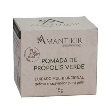 POMADA DE PRóPOLIS VERDE 15G | AMANTIKIR