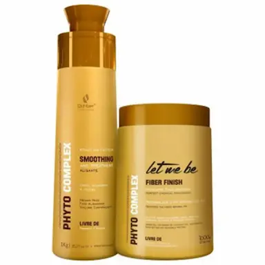 KIT ALISANTE PHYTO COMPLEX SMOOTHING + MASCARA FIBER FINISH LET ME BE