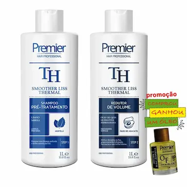 KIT PROGRESSIVA SMOOTHER LISS THERMAL 2X1 PREMIER HAIR