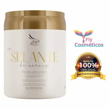 SELANTE MáSCARA CONDICIONANTE RECONSTRUçãO E BRILHO ANTIFRIZZ ZAP COSMETICOS 950G