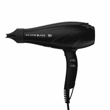 Secador de Cabelo Prime Black Titânio 3D Gama Italy 220