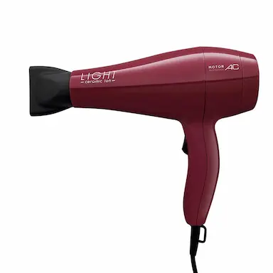 SECADOR DE CABELO LIGHT CERAMIC ION MARSALA GAMA ITALY 220