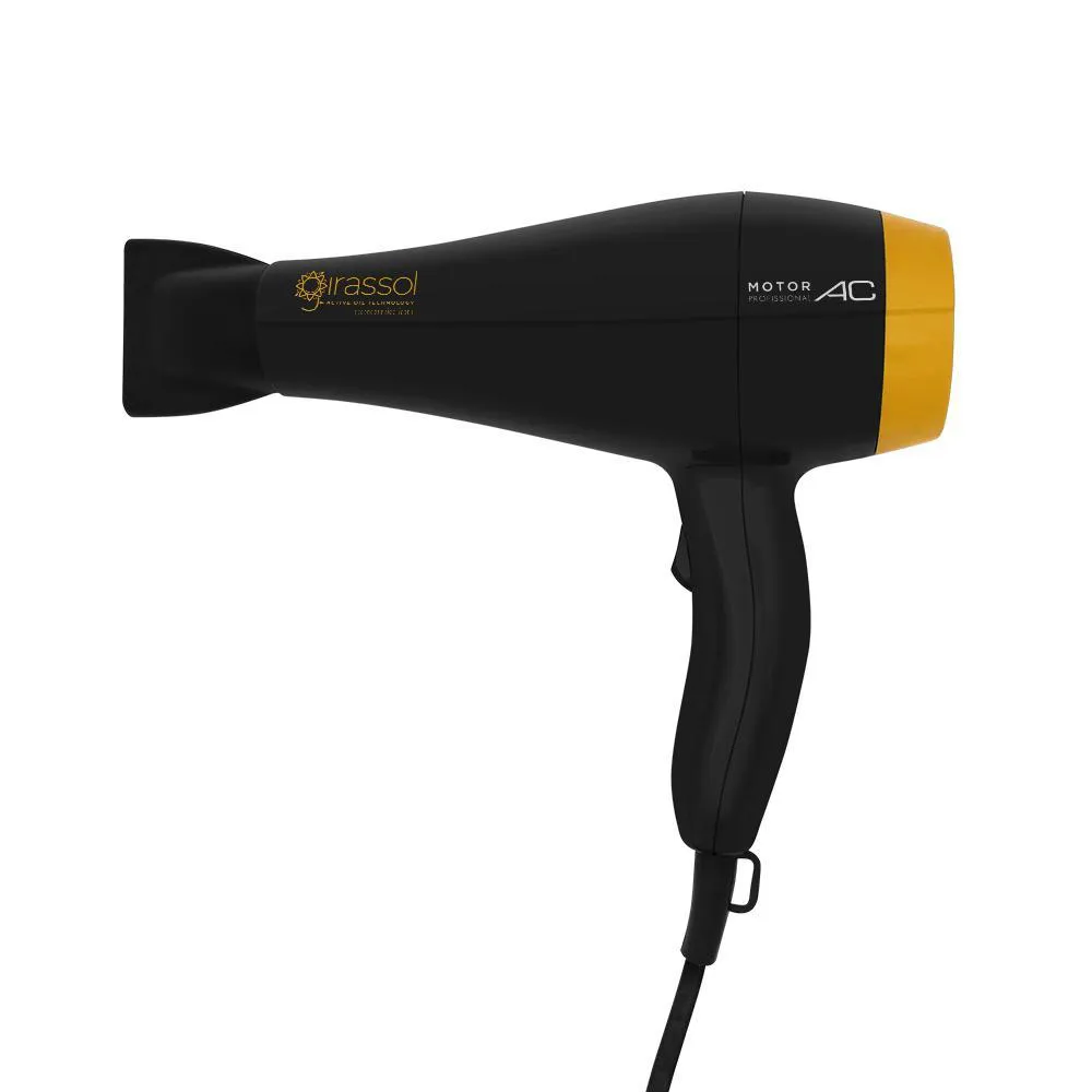 SECADOR DE CABELO PRIMO GIRASSOL CERAMIC ION GAMA ITALY 110v
