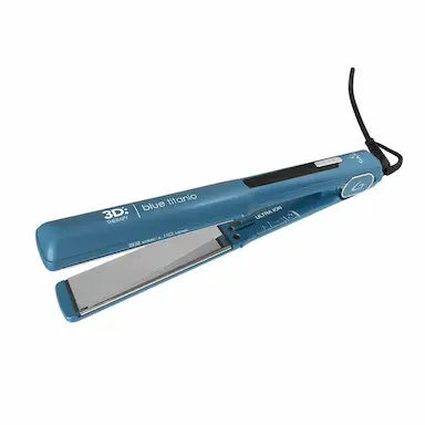 PRANCHA DE CABELO STARLIGHT W&amp;amp;L BLUE TITANIUM 3D GAMA ITALY
