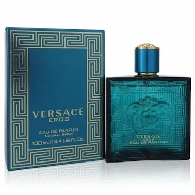 PERFUME MASCULINO VERSACE EROS EAU DE PARFUM 100 ML + 1 AMOSTRA DE FRAGRâNCIA