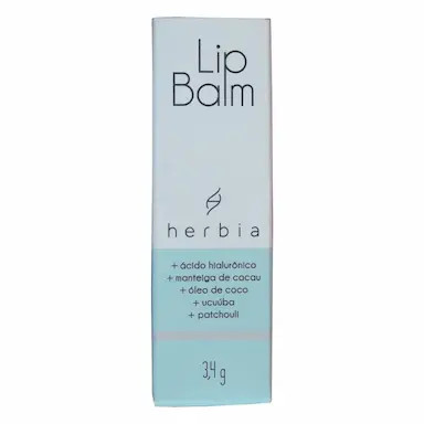 HIDRATANTE LABIAL BáLSAMO LIP BALM NATURAL VEGANO HERBIA