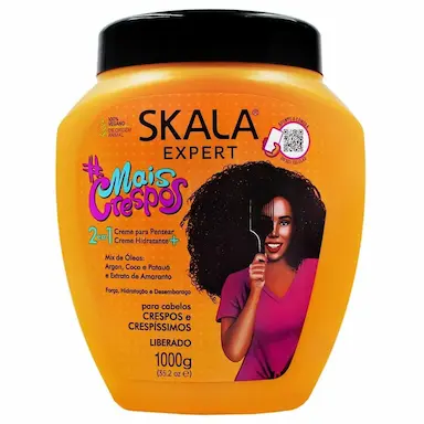 CREME DE TRATAMENTO #MAIS CRESPOS 1KG SKALA