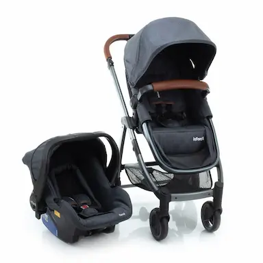 TRAVEL SYSTEM EPIC LITE TRIO INFANTI GREY VINTAGE
