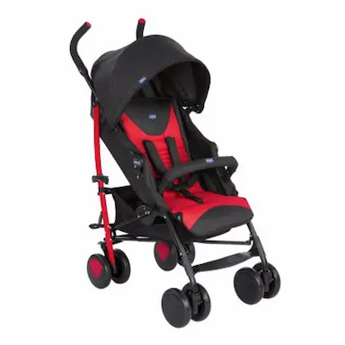 CARRINHO DE BEBê ECHO COM BUMPER BAR CHICCO SCARLET