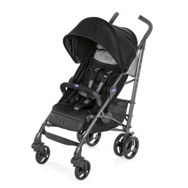 CARRINHO DE BEBê LITE WAY 4 BASIC CHICCO PRETO