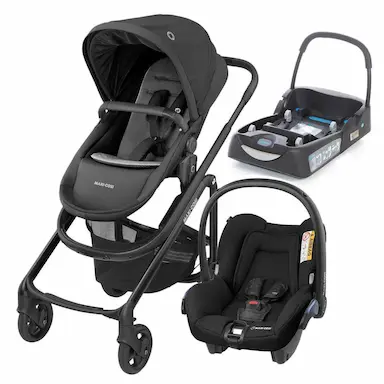 TRAVEL SYSTEM LILA CP² TRIO MAXI-COSI - ESSENTIAL BLACK