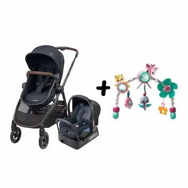 TRAVEL SYSTEM ANNA³ TRIO MAXI-COSI ESSENTIAL GRAPHITE + ARCO SUNNY STROLL