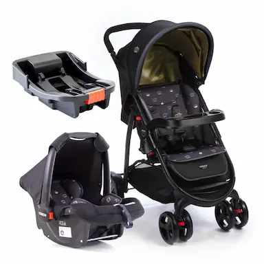 TRAVEL SYSTEM NEXUS 3.0 TRIO COSCO - PRETO ROYAL