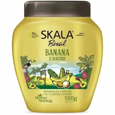 CREME DE TRATAMENTO BANANA E BACURI 1KG SKALA