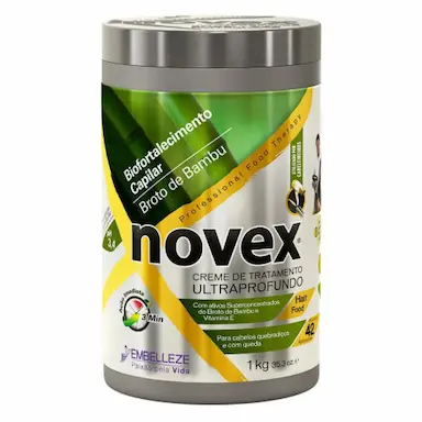 CREME PARA TRATAMENTO NOVEX 1 KG BROTO DE BAMBU