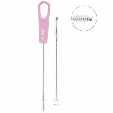 KIT ESCOVAS CANUDO ROSA - BUBA