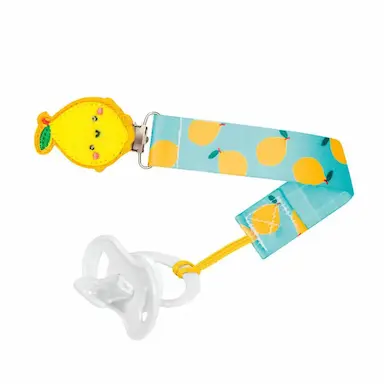 PRENDEDOR DE CHUPETA ANIMAL LIMãO - BUBA