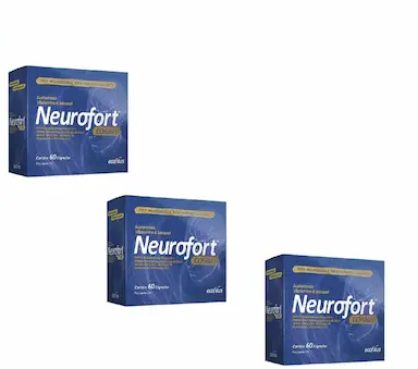 KIT 3 NEUROFORT COM 60CAPS- ECOFITUS