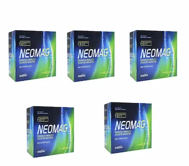 KIT 5 NEOMAG COM 60 COMPRIDOS - ECOFITUS