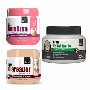 TRATAMENTO PARA MANCHAS E ESPINHAS NO BUMBUM KIT BIO SOFT