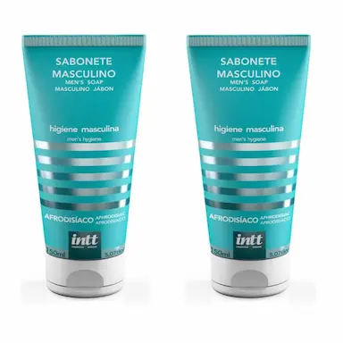 KIT 2 SABONETE INTIMO MASCULINO PERFUME EXCLUSIVO EROS INTT