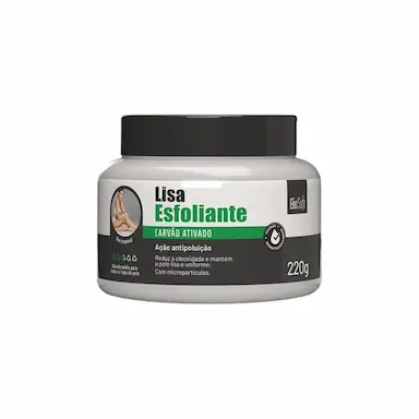 CREME ESFOLIANTE CORPORAL COM CARVãO ATIVADO ANTI OLEOSIDADE