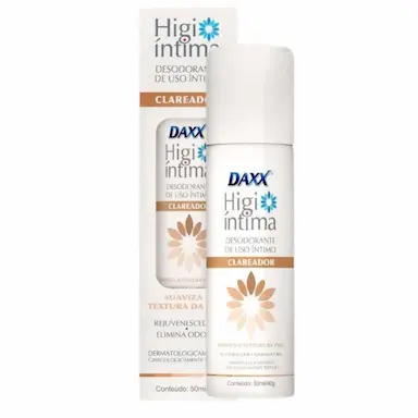 DESODORANTE INTIMO CLAREADOR DE VIRILHA E REDUTOR DE PELOS DAXX