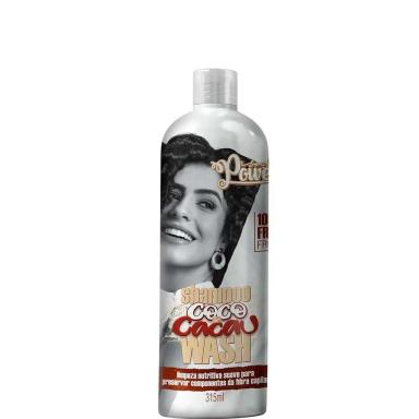 SOUL POWER SHAMPOO COCO E CACAU WASH LIMPEZA SUAVE 315ML