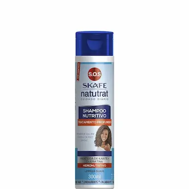 SKAFE NATUTRAT SHAMPOO NUTRITIVO S.O.S CUIDADO DIáRIO 300ML