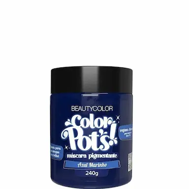 BEAUTYCOLOR COLOR POT&amp;amp;#039S MáSCARA PIGMENTANTE - AZUL MARINHO 240G