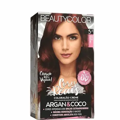 BEAUTYCOLOR COLORAçãO PERMANENTE KIT 5.5 CASTANHO ACAJU