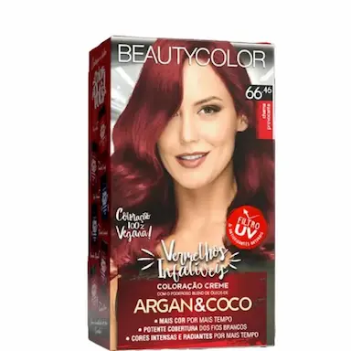 BEAUTYCOLOR VERMELHOS INFALíVEIS KIT COLORAçãO 66.46 CHAMA PROVOCANTE