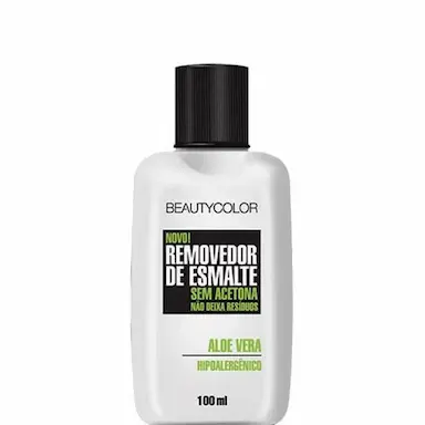 BEAUTYCOLOR REMOVEDOR DE ESMALTE SEM ACETONA ALOE VERA 100ML