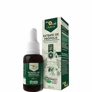 APIS FLORA EXTRATO DE PRóPOLIS VERDE ORGâNICO 30ML