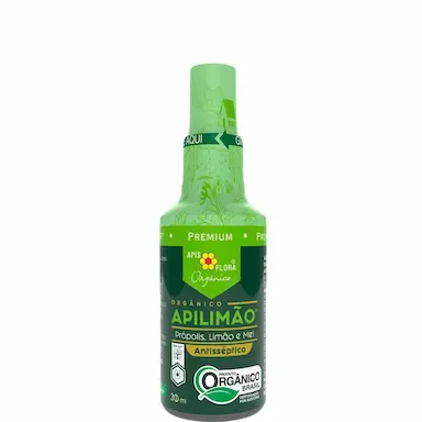 APIS FLORA SPRAY ORGâNICO APILIMãO PRóPOLIS, LIMãO E MEL 30ML