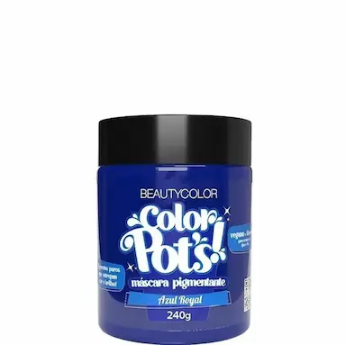 BEAUTY COLOR COLOR POTS AZUL ROYAL MáSCARA PIGMENTANTE 240G