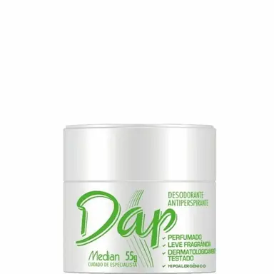 MEDIAN DAP DESODORANTE EM CREME ANTIPERSPIRANTE PERFUMADO 55G