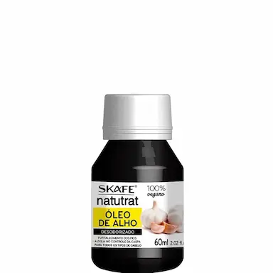 SKAFE NATUTRAT ÓLEO DE ALHO DESODORIZADO FORTALECIMENTO CAPILAR 60ML