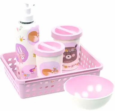 KIT HIGIENE DECORADO PLASUTIL Bichinhos Petit