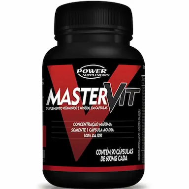 MASTER VIT VITAMINAS E MINERAIS CONCENTRADO 90 CAPS - POWER SUPPLEMENTS
