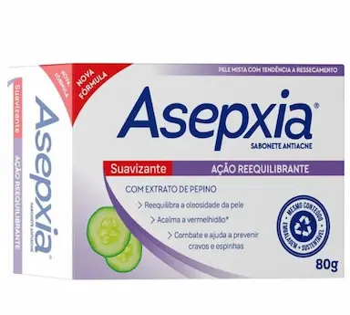 SABONETE ASEPXIA AçãO REEQUILIBRANTE 80G