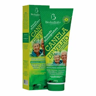 CANELA DE VELHO POMADA MASSAGEADORA 150GR - BIO INSTINTO