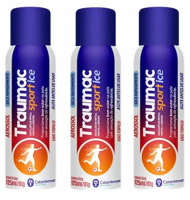 KIT 3UNI TRAUMAC SPORT ICE 125ML - CATARINENSE