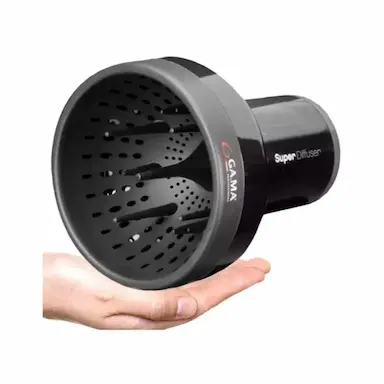SUPER DIFUSOR DE CACHOS UNIVERSAL GAMA ITALY THERMALPLUS REALCE SEUS CACHOS COM VOLUME E ESTILO Preto