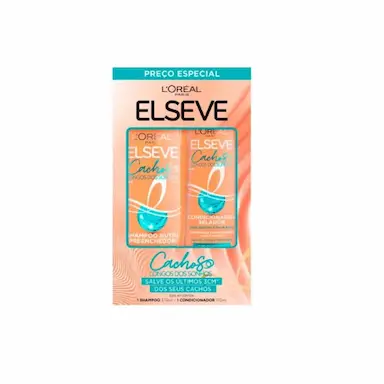 KIT ELSEVE CACHOS SH 375ML + COND 170ML