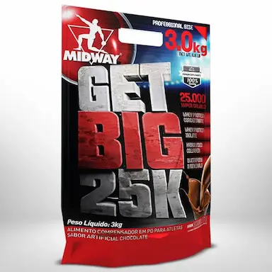 GET BIG 25.000 3KG CHOCOLATE - MIDWAY
