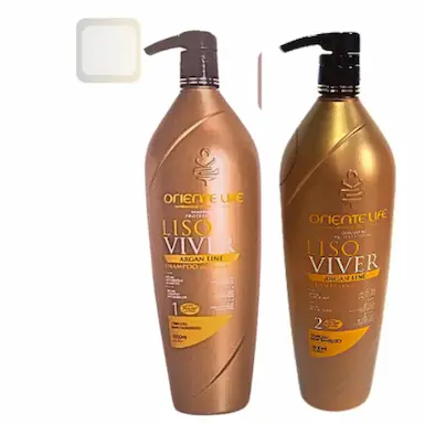 KIT PROGRESSIVA LISO VIVER BLACK ORIENTE LIFE 2X 1L