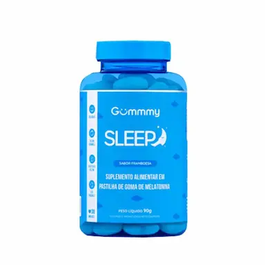 SUPLEMENTO ALIMENTAR GUMMMY SLEEP VITAMIN FRAMBOESA - 90G - PASTILHA DE GOMA 30 UNIDADES