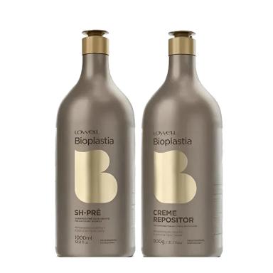 LOWELL KIT BIOPLASTIA SHAMPOO 1000ML + MáSCARA 900G Nulo