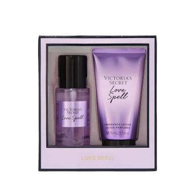 VICTORIA'S SECRET KIT LOVE SPELL - BODY SPLASH 75ML + BODY LOTION 75ML Nulo